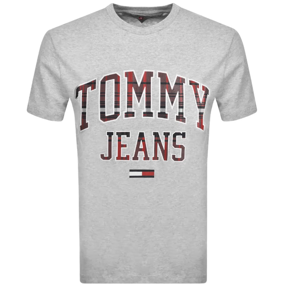 Alternative Image for ProductTommy Jeans Collegiate Logo T Shirt Grey1